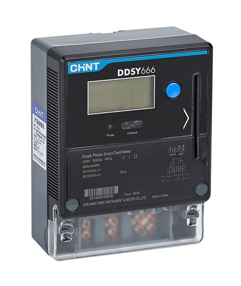 DDSY666 Single Phase Smart Card Meter 